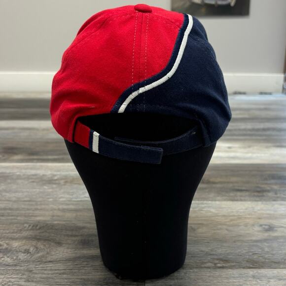 Vintage Y2K Annco MiLB Toledo Mud Hens‎ Blue Red OSFA Strapback Hat Baseball Cap - Picture 2 of 9